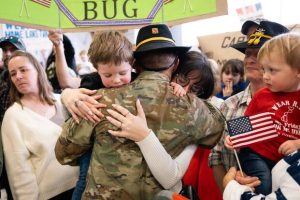 Iowa National Guard Troops Return From Historic Deployment in the Middle East