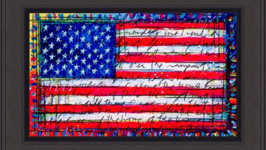Patriotic Art Campaign Raises Money for Military Families During America's 250th