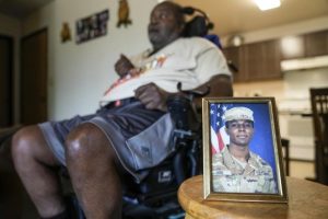 A portrait of American soldier Travis King