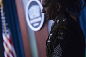 Sergeant Major of the Army Michael Grinston