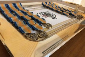 Operation Inherent Resolve Campaign Medal at Camp Taji, Iraq