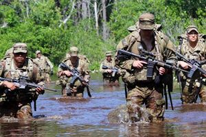 Paratroopers during the NCO Crucible on Fort Liberty, North Carolina