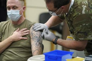 Pfizer COVID-19 vaccine given at Madigan Army Medical Center