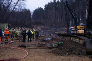 Rescue dogs assist in recovery efforts of missing U.S. soldier in Lithuania