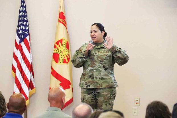 mil-sheyla-baez-ramirez-fort-mccoy-1800.jpg Fort McCoy Garrison Commander Col. Sheyla Baez Ramirez