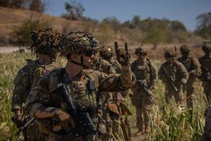 Live fire exercise at Super Garuda Shield 2024 in Indonesia