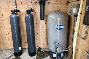 Point of Entry Treatment filtration system installed by the U.S. Army