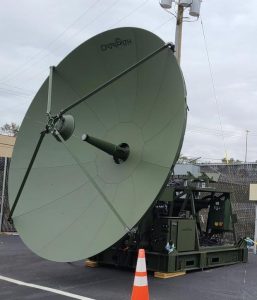 A photo of a transmittable satellite produced by Gilat DataPath. (Credit: Gilat Satellite Networks Ltd.)