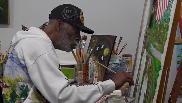 Vietnam Veteran Heals War Wounds Through Art