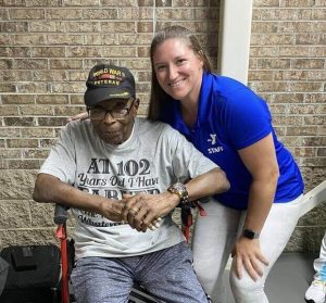 At 103, World War II Veteran Inspires Others with YMCA Workouts