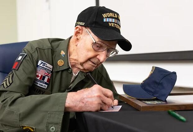 ‘Nothing Prepared Me’: WWII Medic, 104, Reflects on Liberating Buchenwald