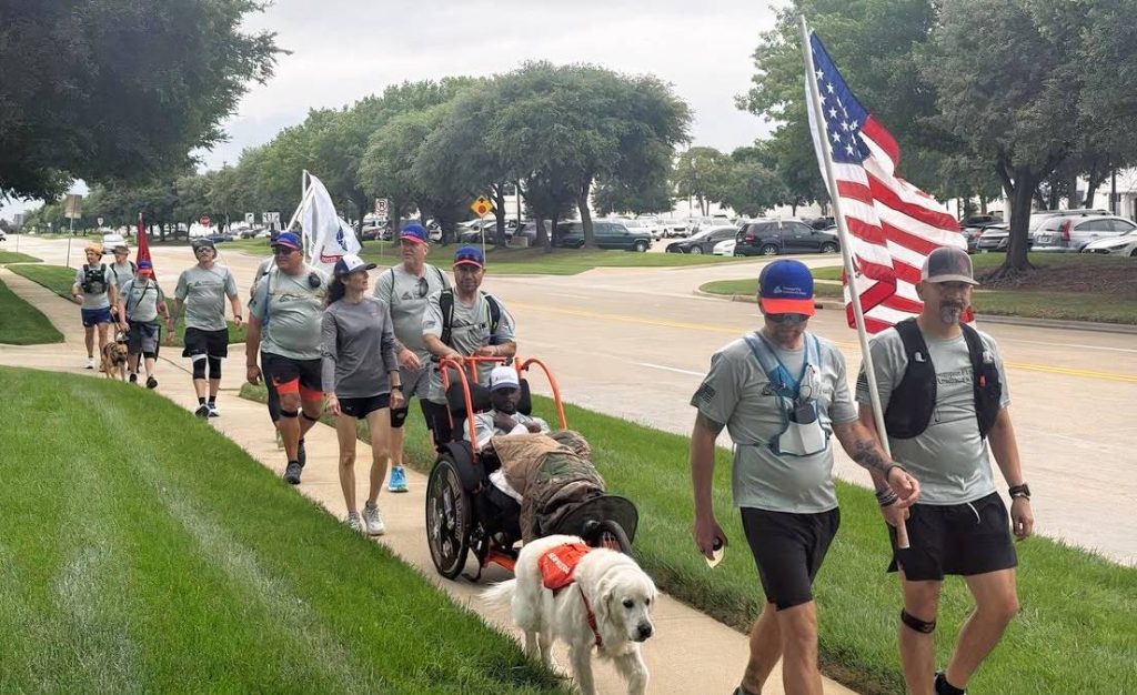 Veterans Hike 100 Miles in 5 Days to Support PTSD Recovery